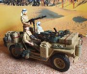 SAS Desert Raider Jeep WW2 North Africa